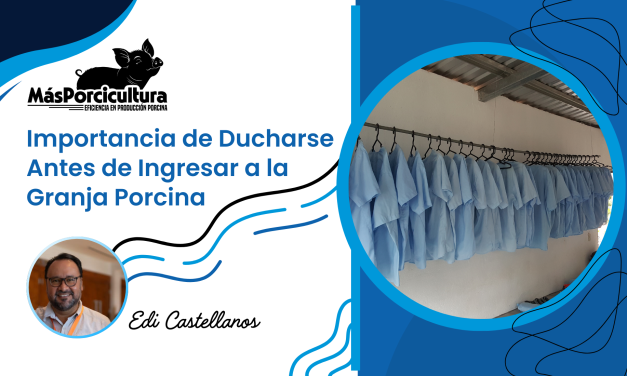 Importancia de Ducharse Antes de Ingresar a la Granja Porcina