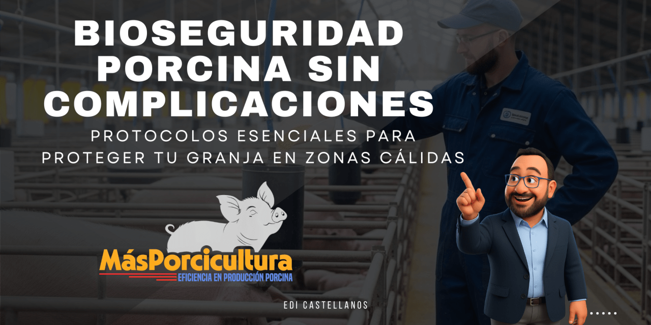 Bioseguridad Porcina sin Complicaciones: Protocolos Esenciales para Proteger tu Granja en Zonas Cálidas