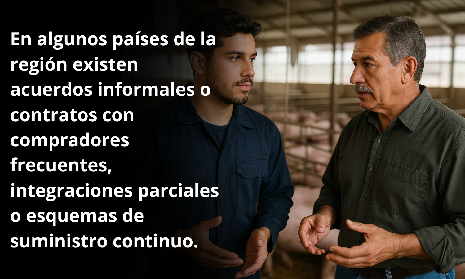 Usualmente, las compras se hacen informales